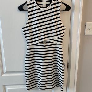 NWOT Striped mini dress